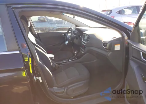 2017 Hyundai Ioniq Hybrid Sel from USA, damaged, VIN KMHC75LC0HU036959